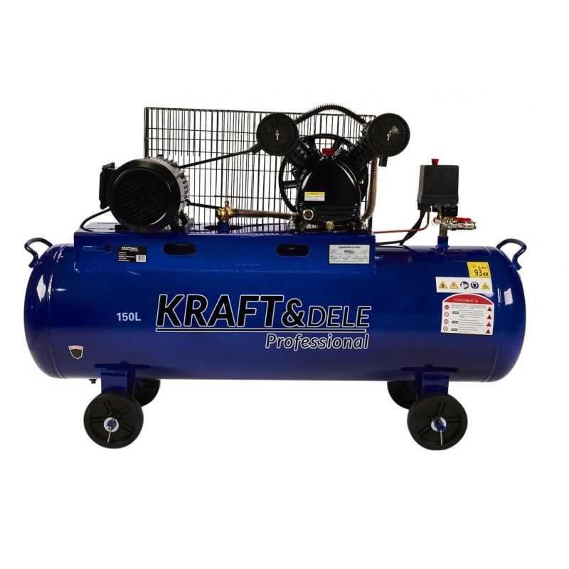 KRAFT&DELE Kompresor Sprężarka Olej Silnik 2-tłoki 150l 5.2km KD4060