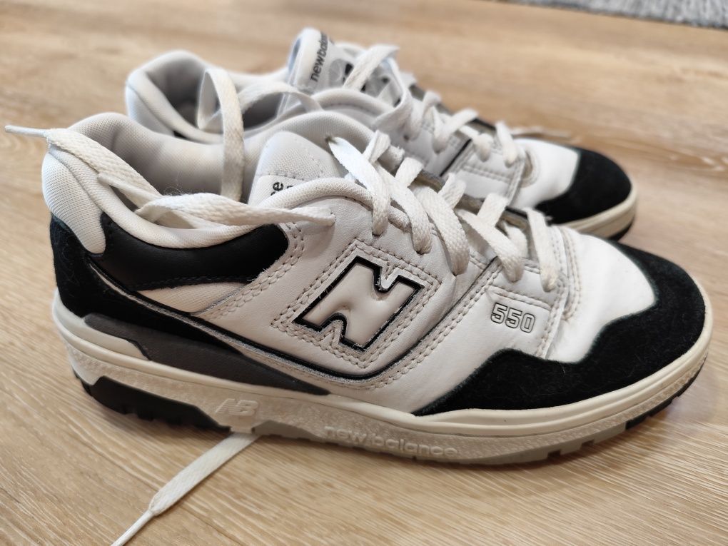 Tênis new balance 550 número 39 (branco e preto)