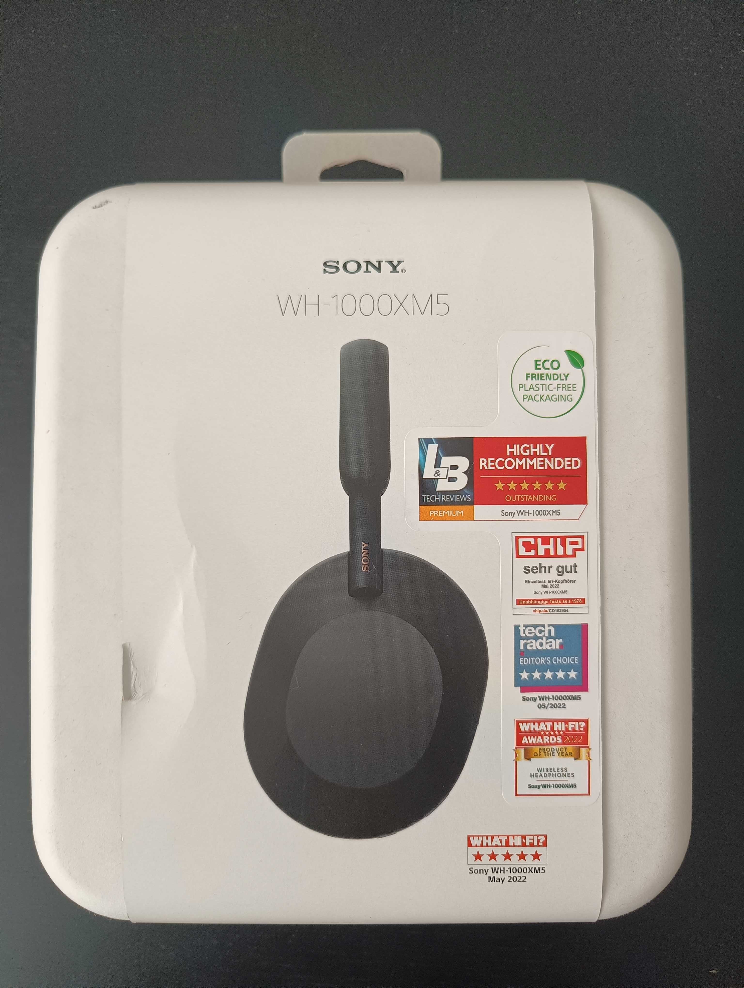 Słuchawki Sony WH-1000XM5 ANC Nauszne- Bluetooth 5.2 Czarny
