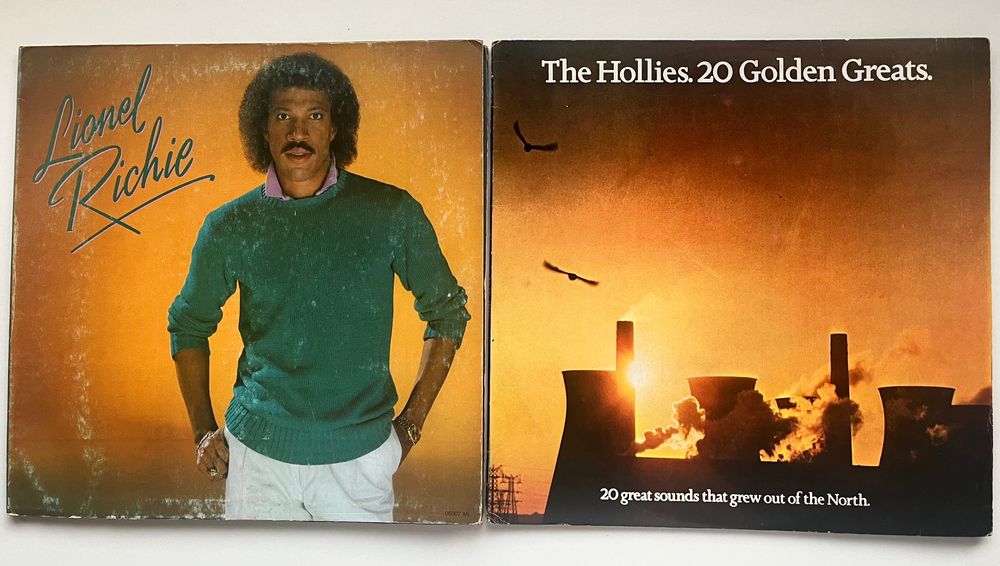 Discos Lionel Richie e Hollies
