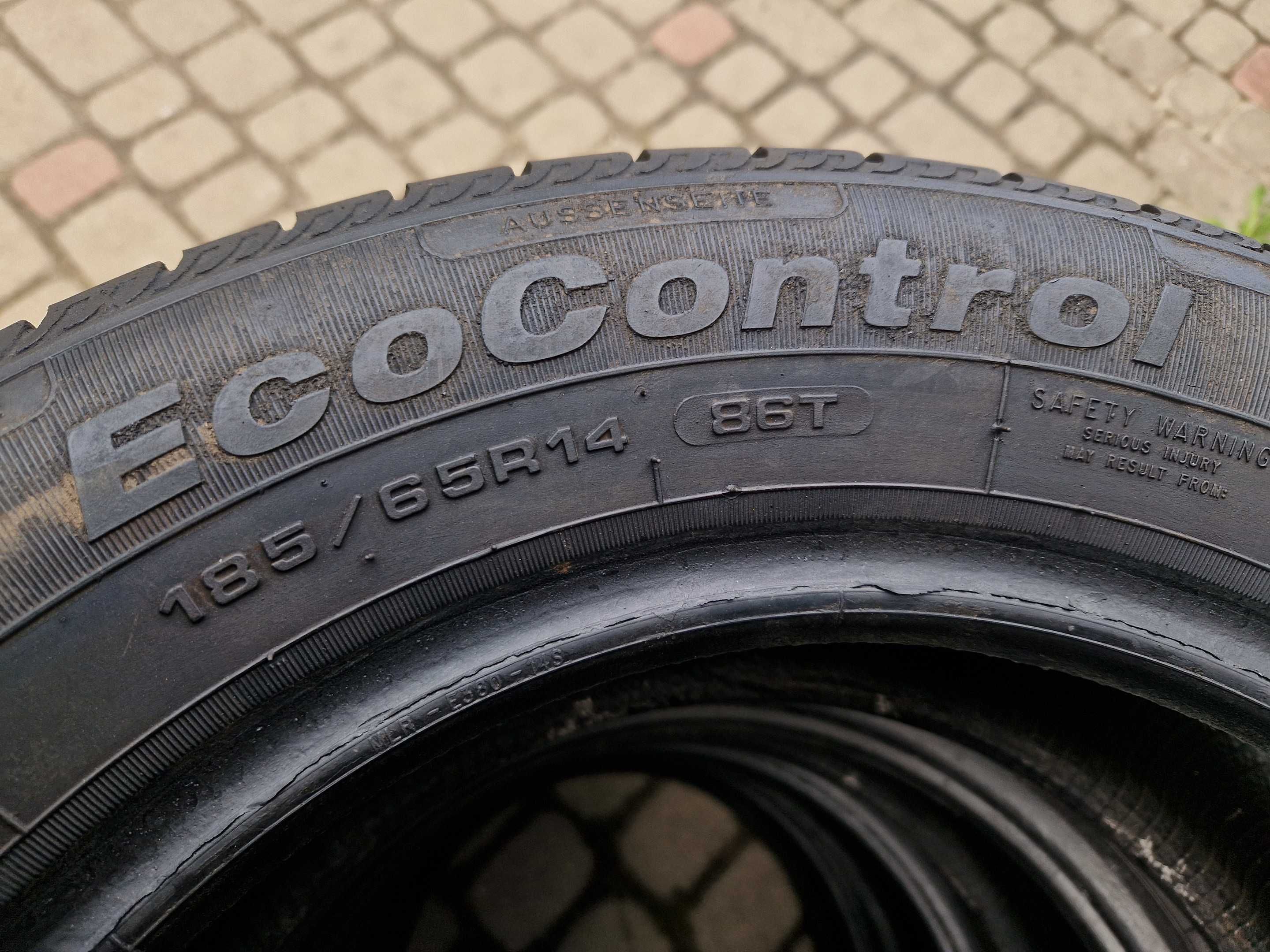 185/65R14 Fulda EcoControl Шини/Колеса/Літо Склад шин