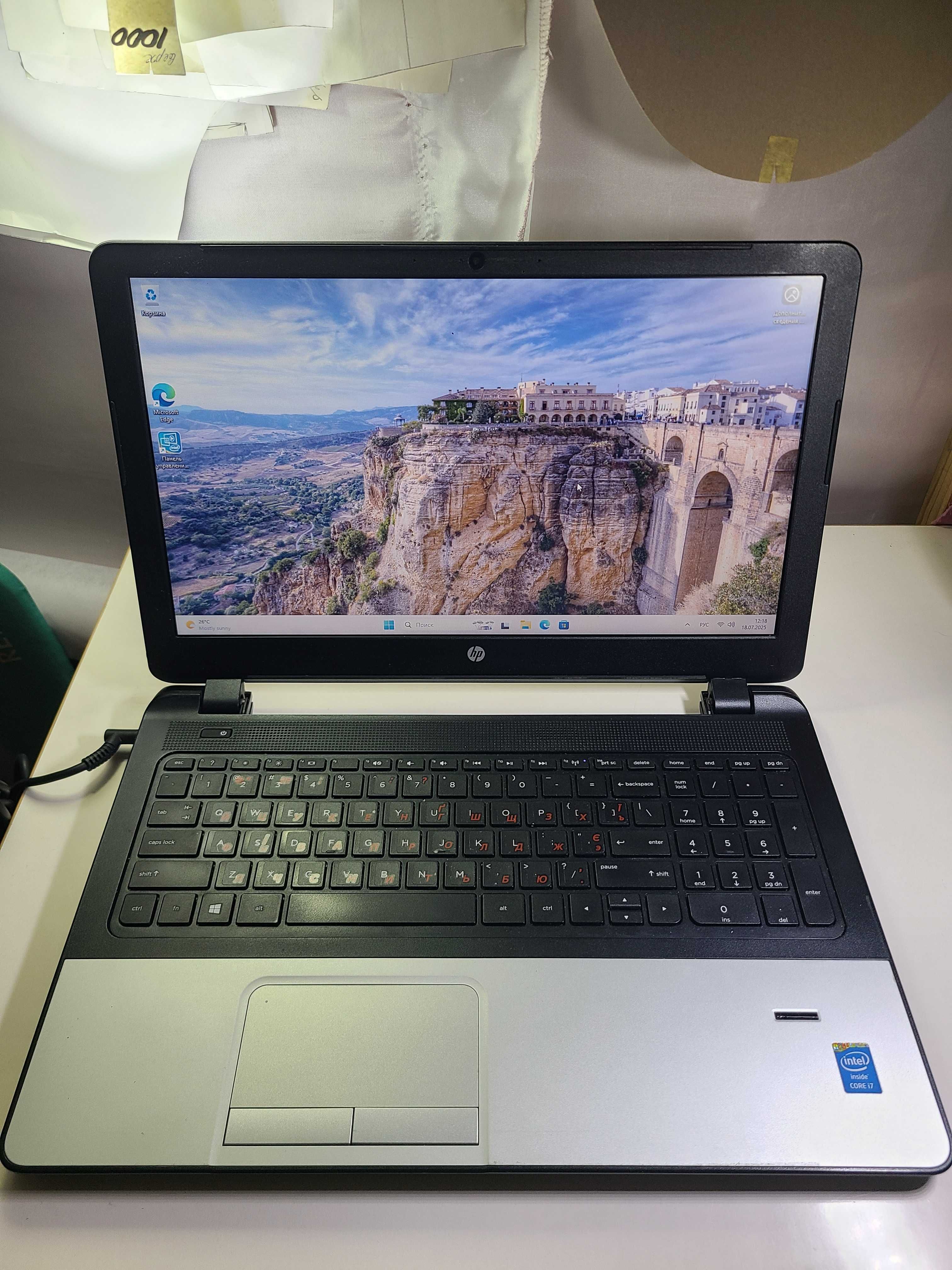 HP 350 G1 Core i7-4500U/8GB DDR3/500GB HDD/ без аккумулятора