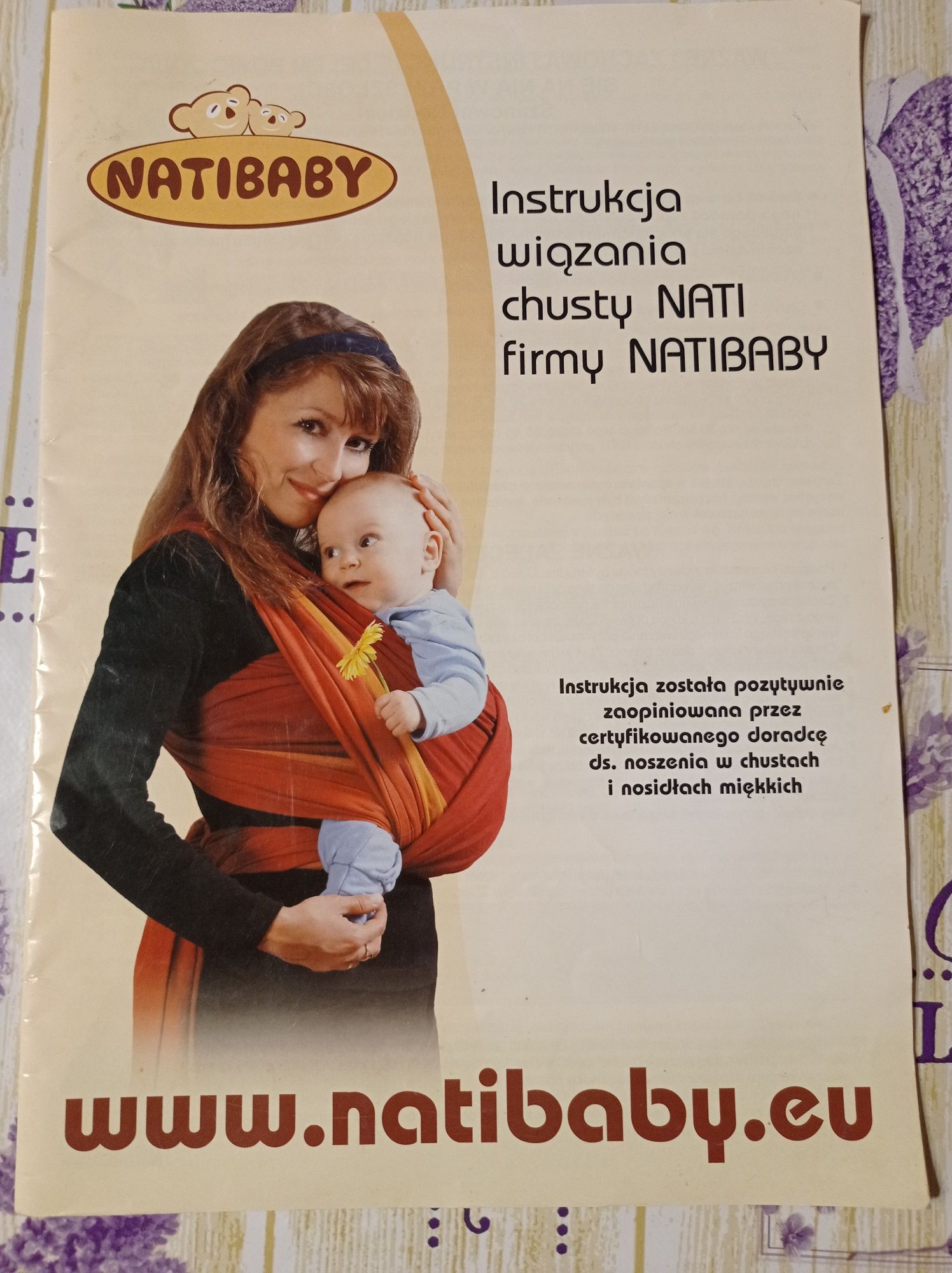 Chusta do noszenia dzieci Natibaby