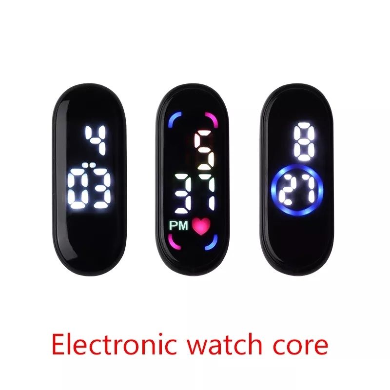 Relógio Digital Naruto Pulseira Silicone