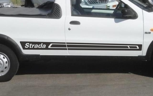 Autocolantes/Decals faixas para Fiat Strada
