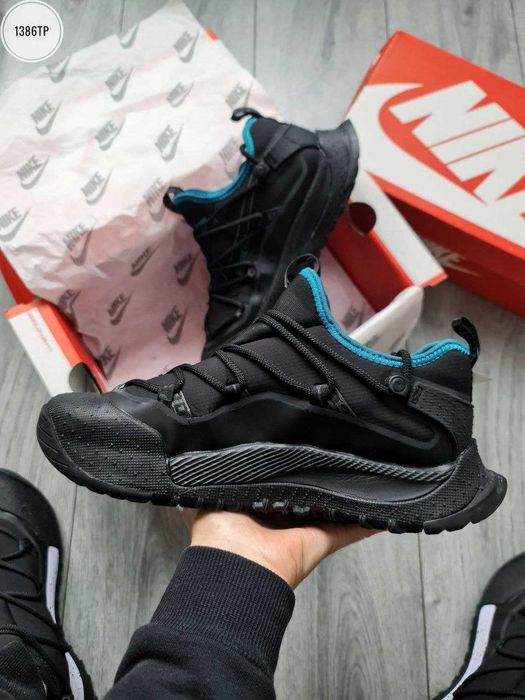 Мужские кроссовки Nike ACG Terra Antarktik GORE-TEX Low "Black/Blue"