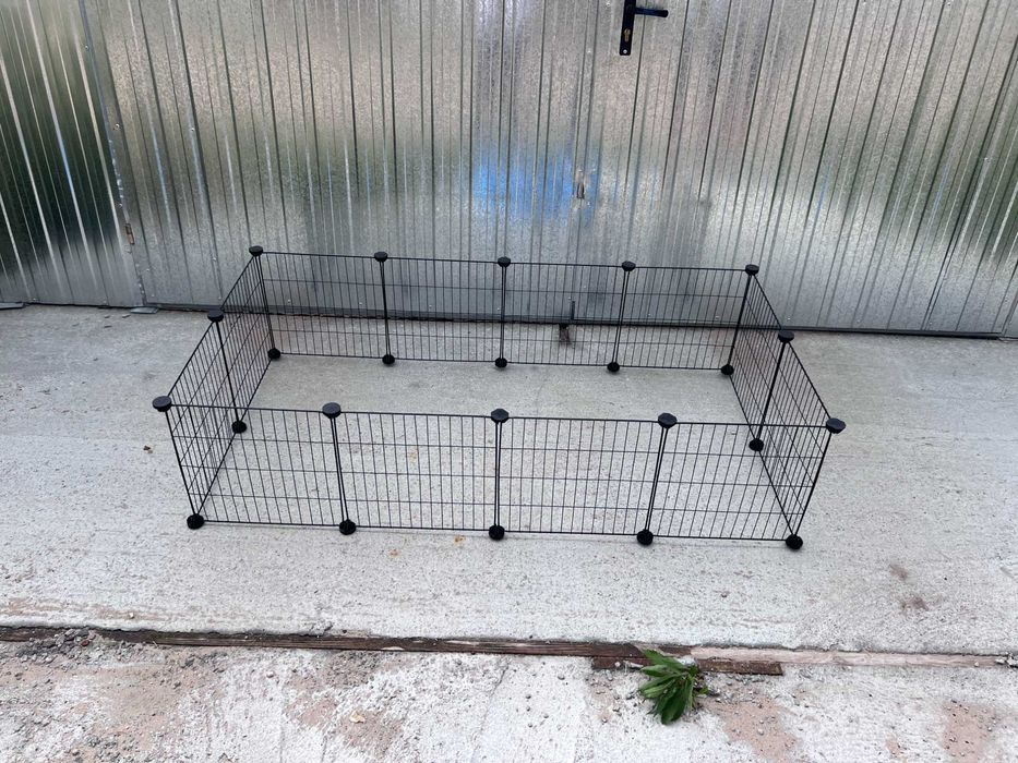 Duża klatka kojec wybieg dla świnki królika zwierząt modułowy NOWY