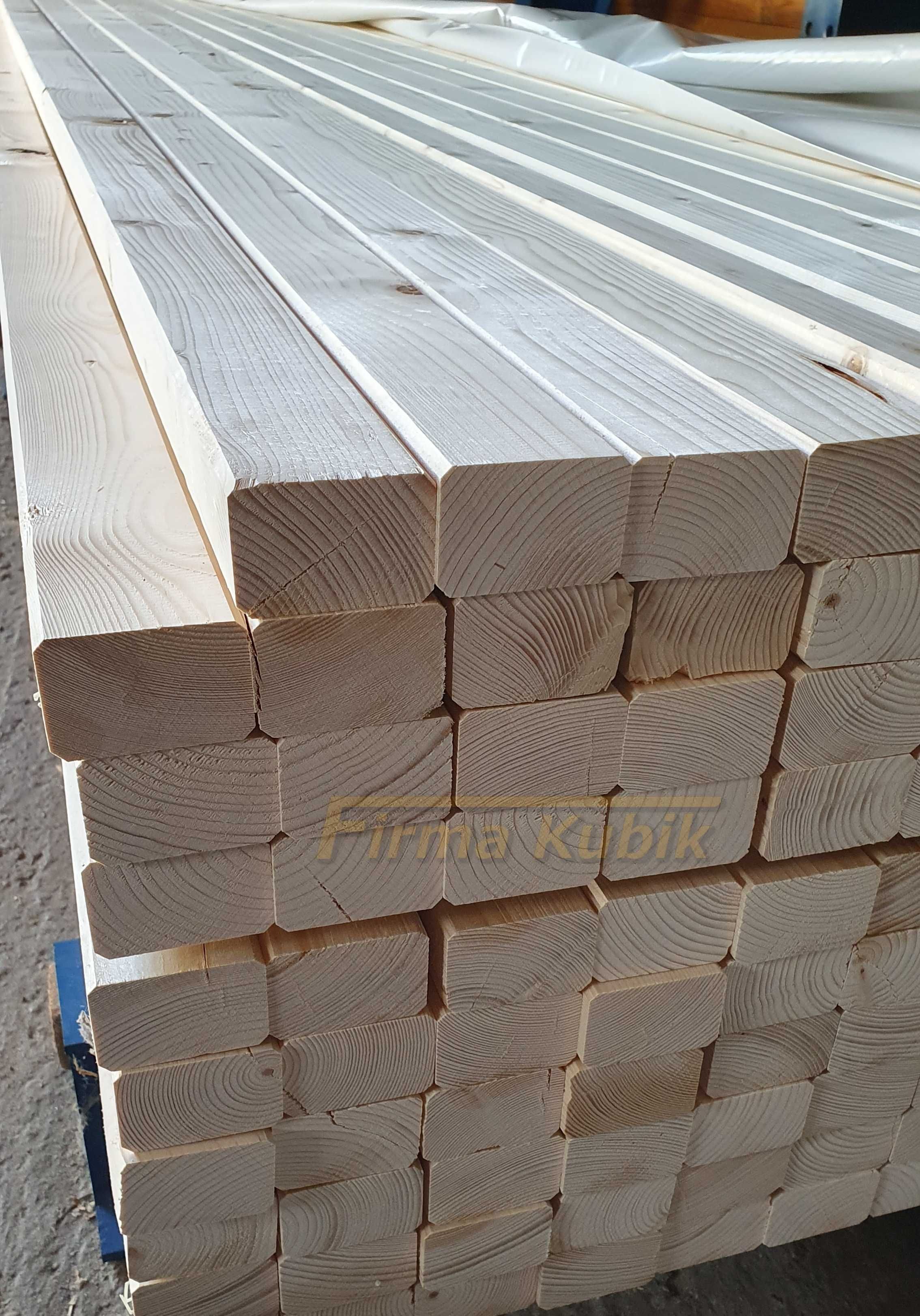 Legar Kantówka Drewno Konstrukcyjne 4x6cm Łata strugana sucha 40x60mm