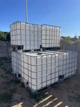 Pojemnik IBC 1000 l po Żywicy, szczelny - do umycia
