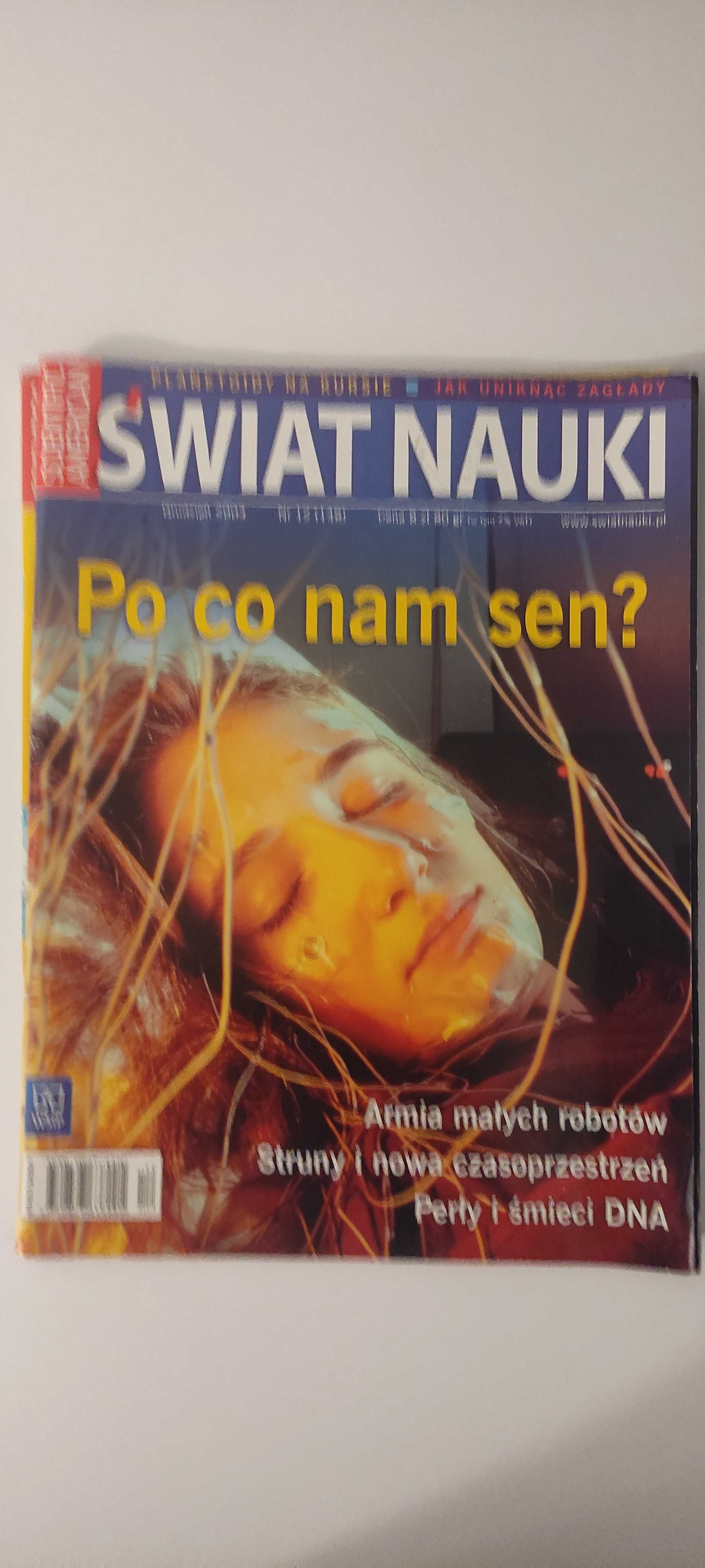 Świat Nauki - 3 numery 2003