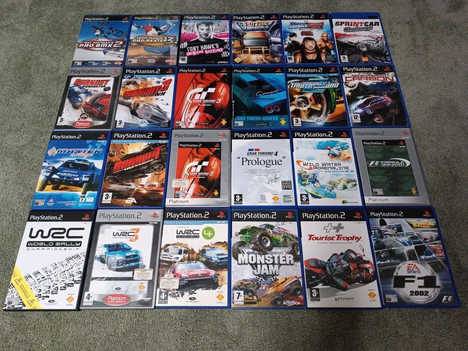 Jogos PlayStation 2 (PS2) - preços na descrição