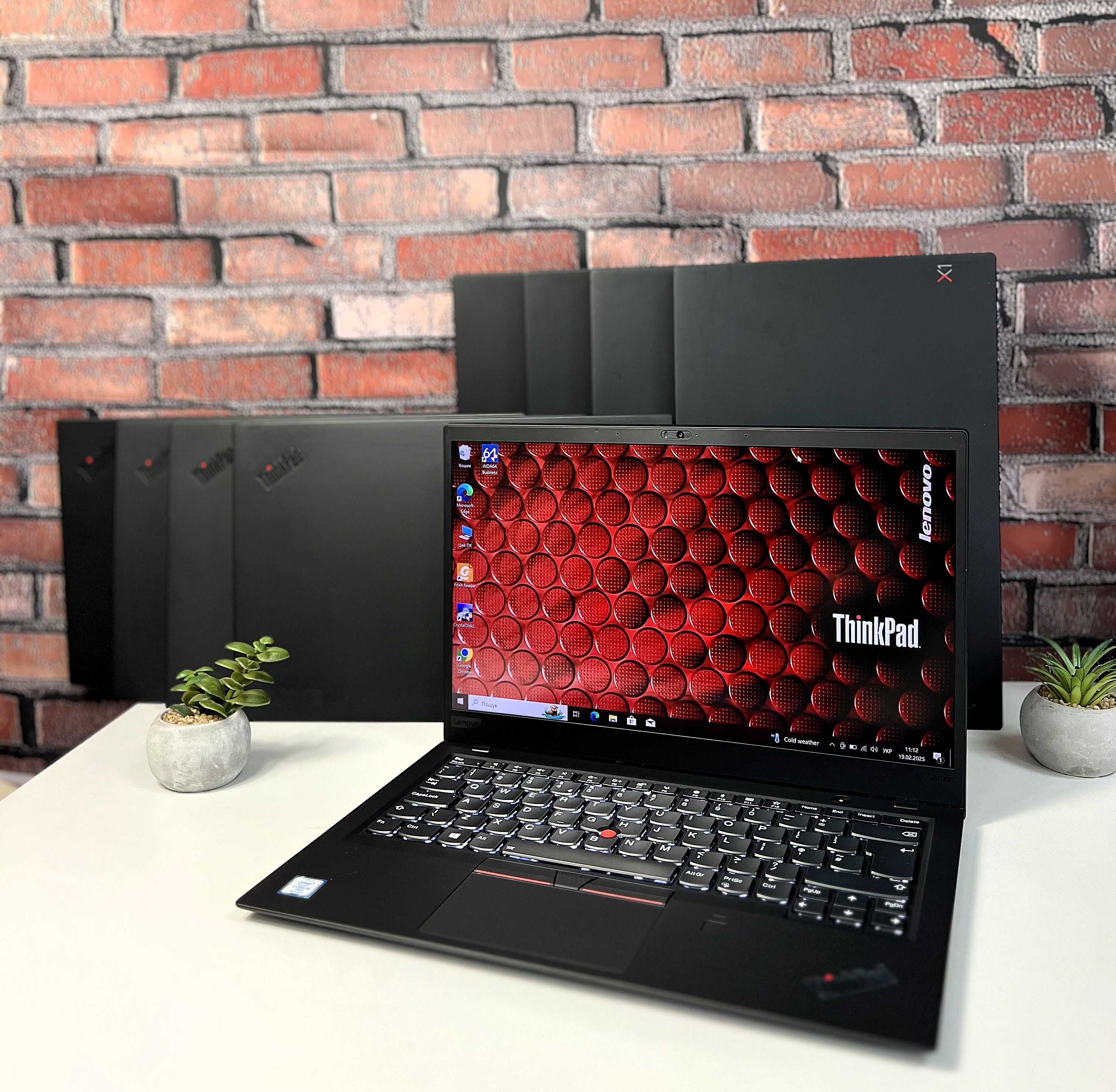 Ноутбук Lenovo ThinkPad X1 Carbon Gen 6·i5-8350U·8GB+SSD512GB·IPS