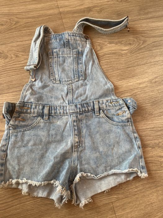 Ogrodniczki jeansowe dla dziewczynki