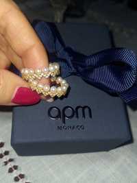 Kolczyki APM Monaco/perła naturalna słodkowodna