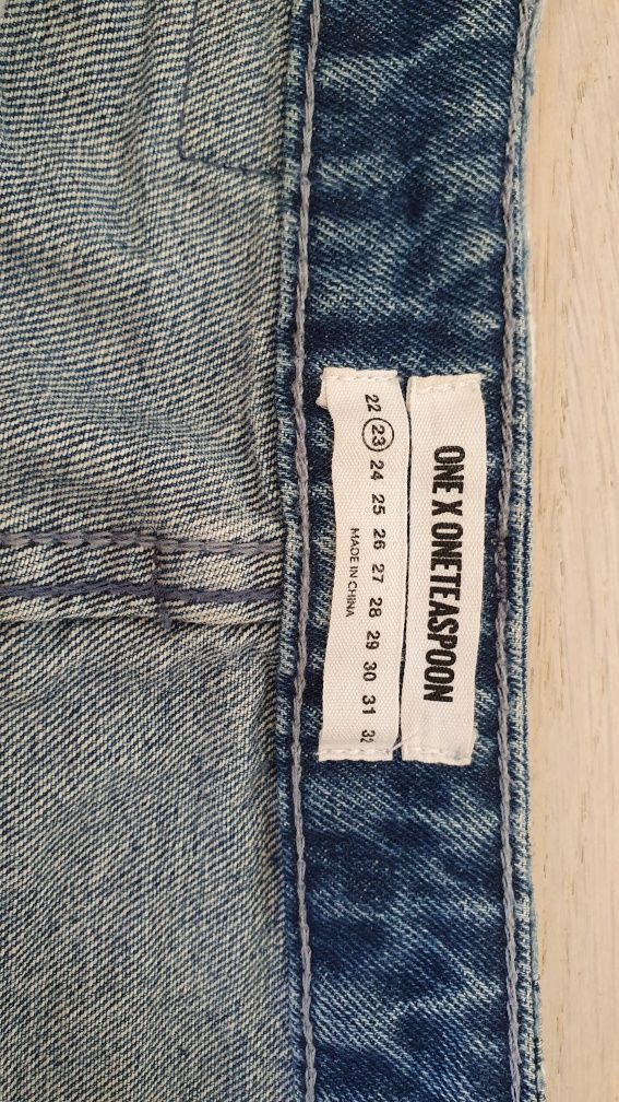 Spódniczka one oneteaspoon xs 23 jeans mini blue storm