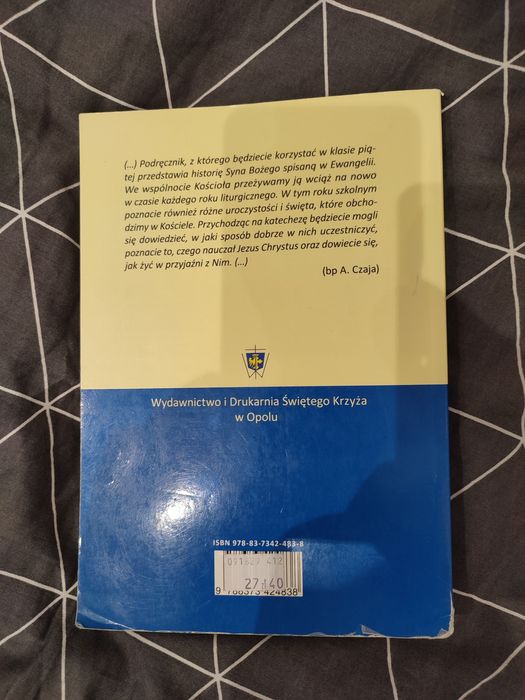 Książka do religii klasa 5 szkoły podstawowej