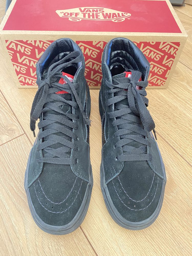 Vansy wysokie trampki zamszowe Vans SK8-Hi
