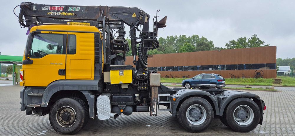 Man tgs 26-480 hydrodrive do drewna drzewa lasu dluzycy