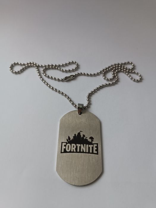 Fortnite - wisiorek, naszyjnik, nieśmiertelnik