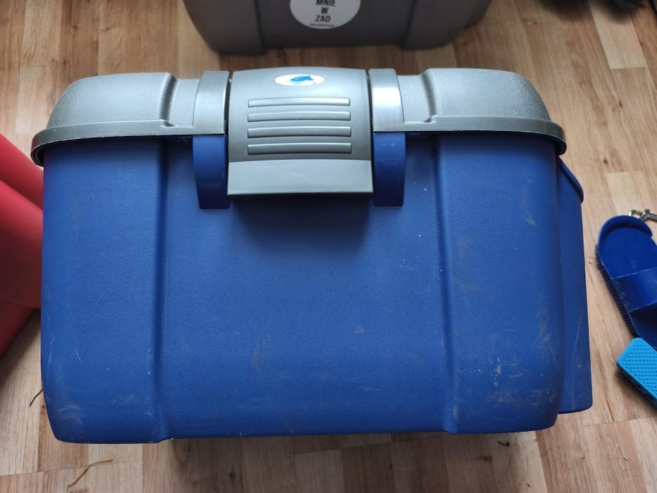 Skrzynka jeździecka + akcesoria