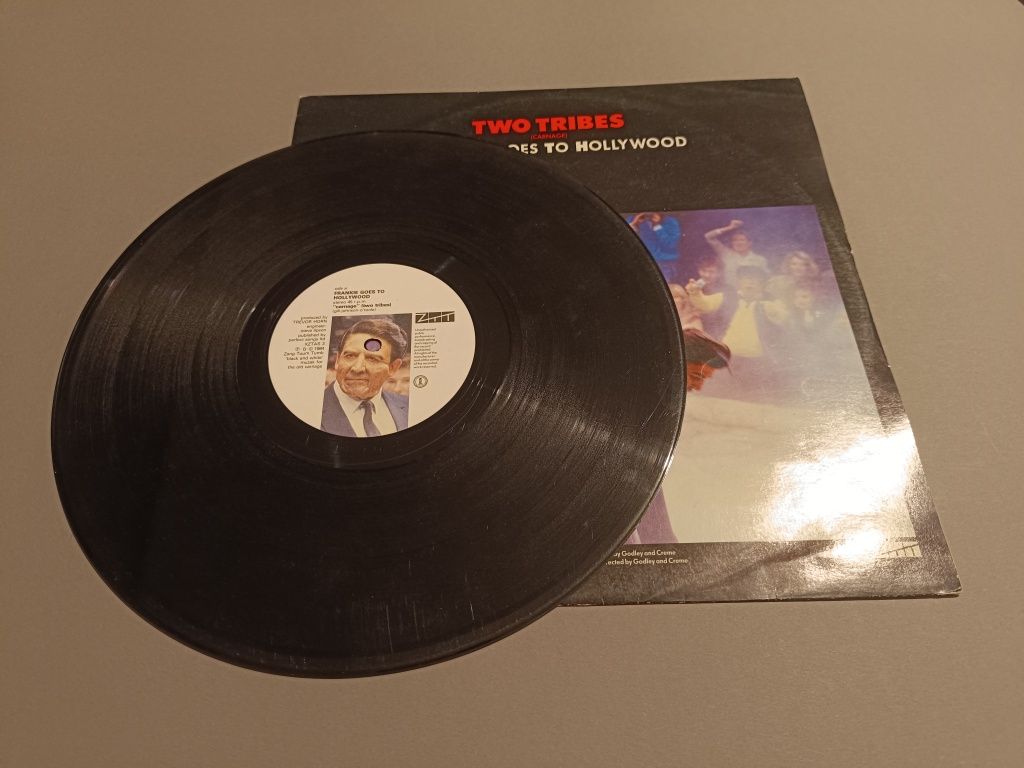 Frankie goes to Hollywood, two tribes, 1press UK, 1984, Vg-