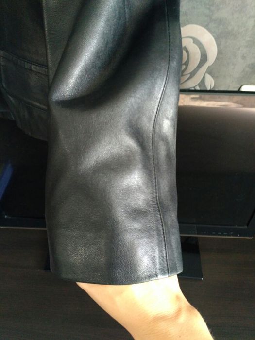 Кожаный пиджак