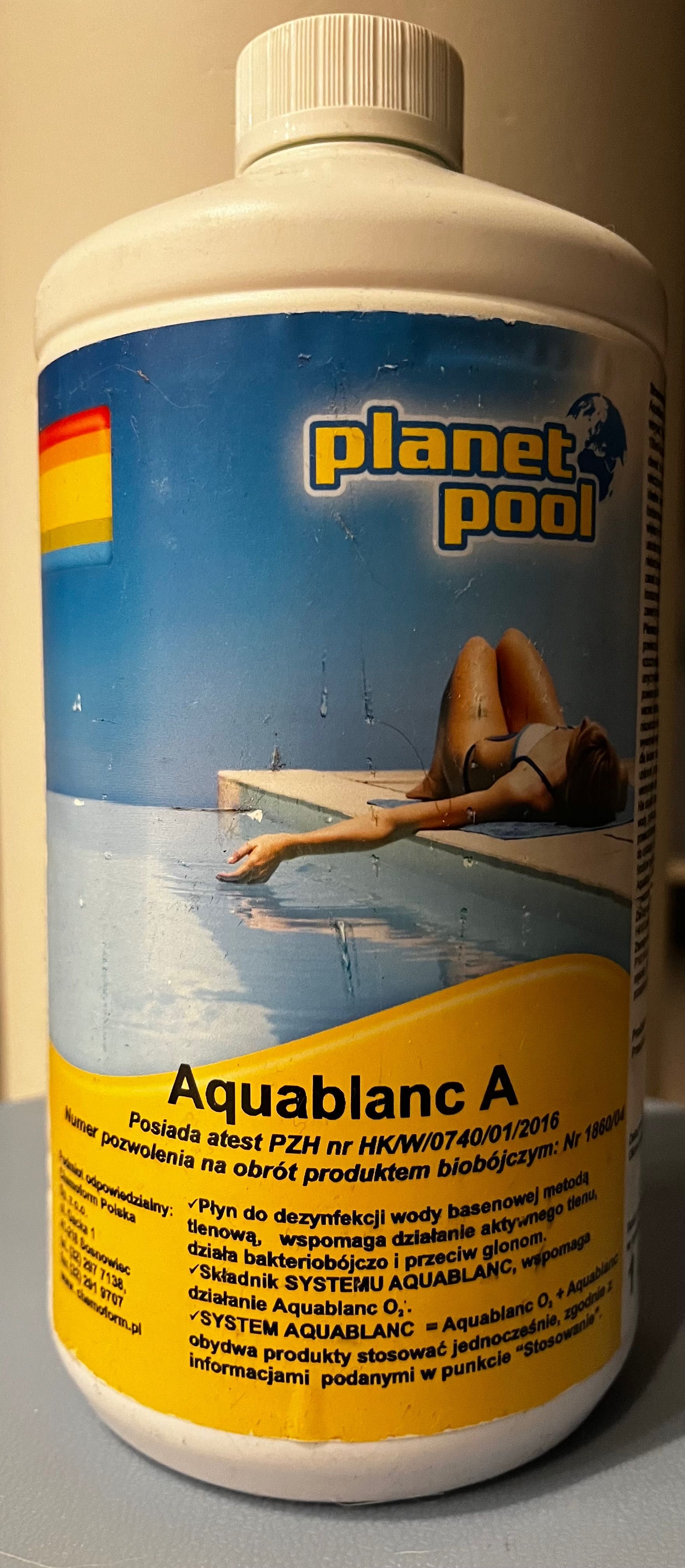 Aquablanc A Płyn do dezynfekcji wody basenowej