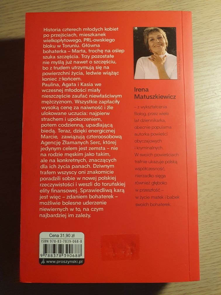 "Agencja złamanych serc" - Irena Matuszkiewicz