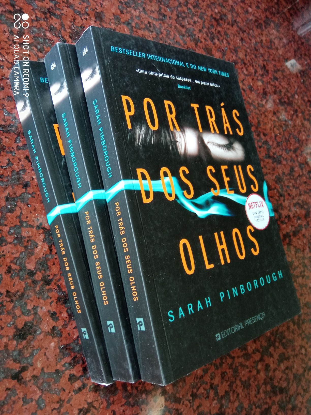 Por Trás dos Seus Olhos - de Sarah Pinborough - NOVO