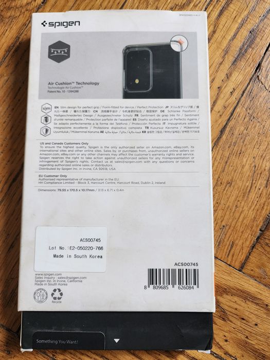 Etui Spigen Crystal Flex do Samsung Galaxy S20 Ultra, NOWE
