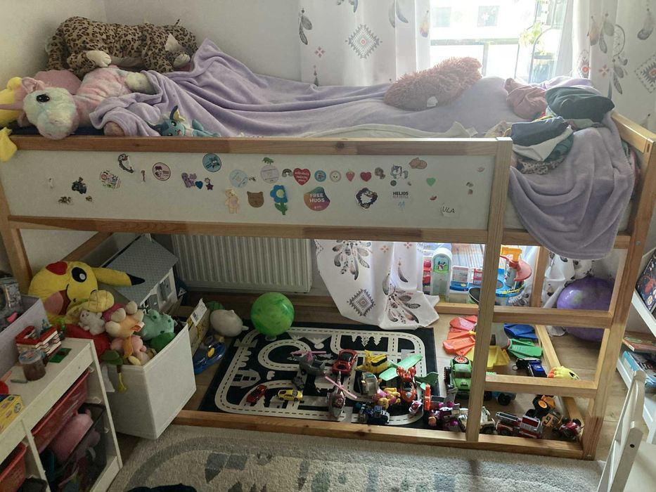 Łóżko Kura IKEA używane Poznań