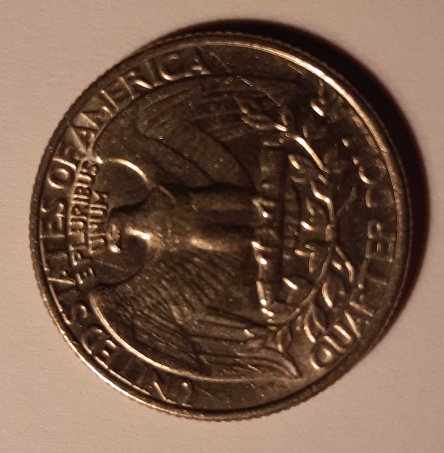 Moneta USA QUARTER DOLLAR 1985 P - 25 centów George Washington - Ładna
