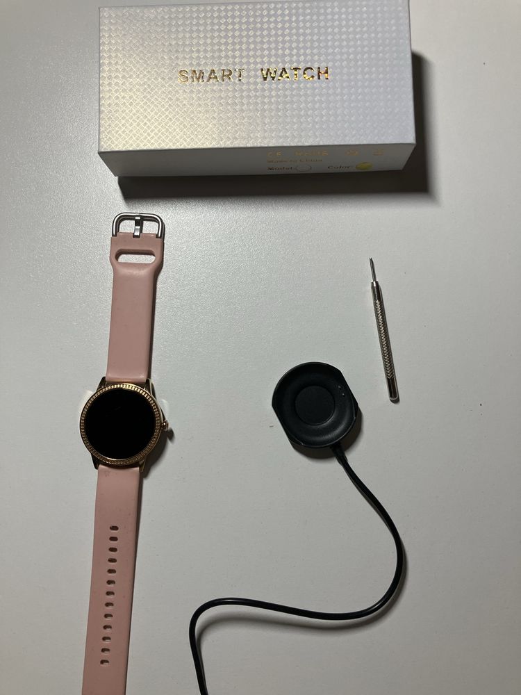 Smart Watch różowy