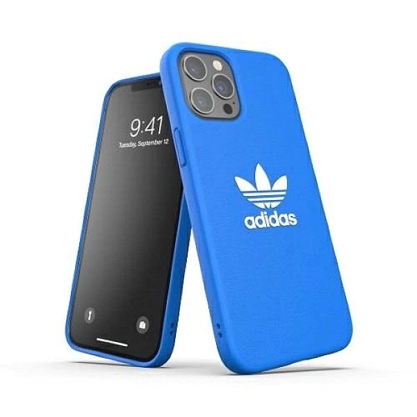 Etui Adidas OR Moulded Case Basic na iPhone 12 Pro Max - niebiesko-bia