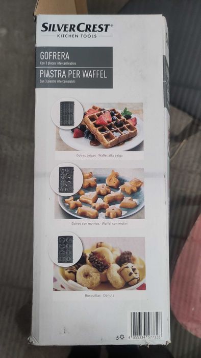 Máquina para waffles/donuts 3 em 1  com garantia !