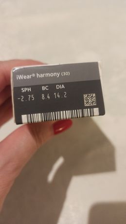 Soczewki iWear harmony 1*30