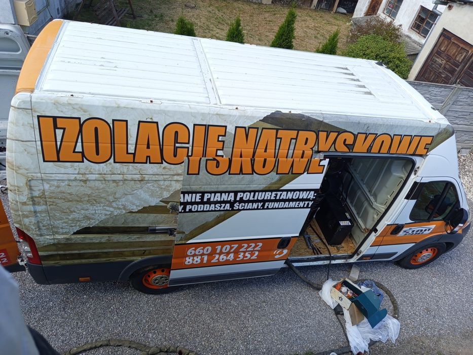 Ocieplenie poddaszy pianą pur