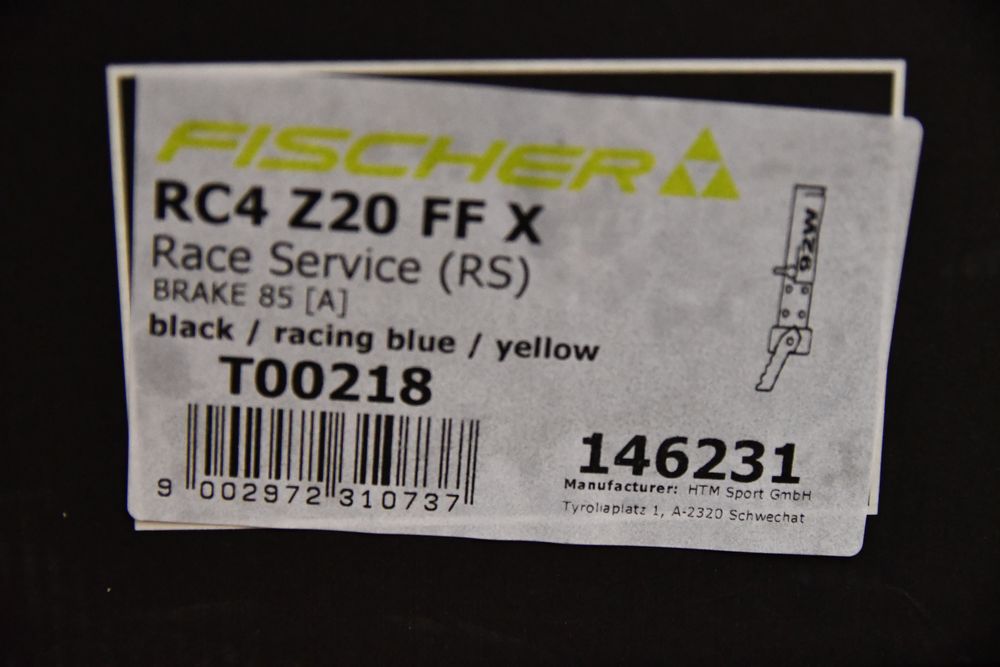 Narty Fischer RC4 GS 188, Fis + Z20