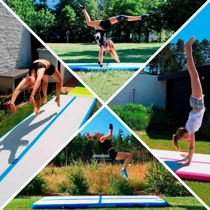 Mata gimnastyczna 3m AirTrack Nordic Gym