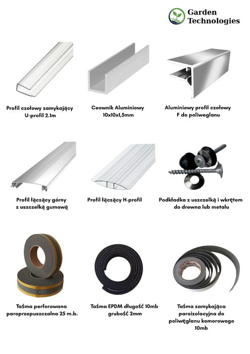 Poliwęglan komorowy do szklarni i zadaszeń|4–16 mm|Bezbarwny/kolorowy