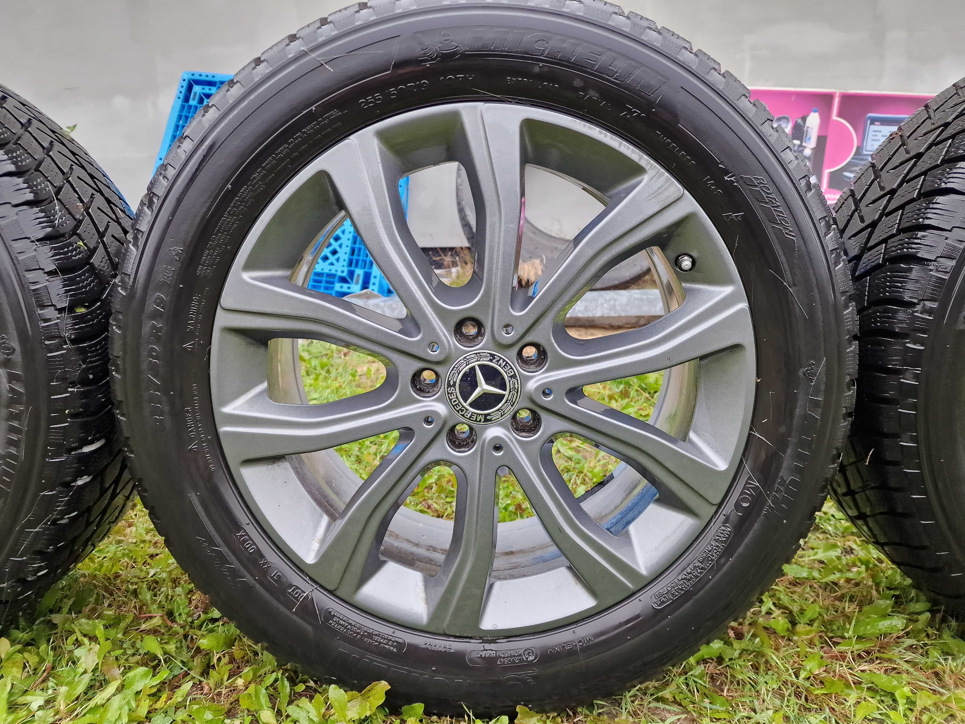 Koła Mercedes GLE 255/50R19 opony zimowe 5x112