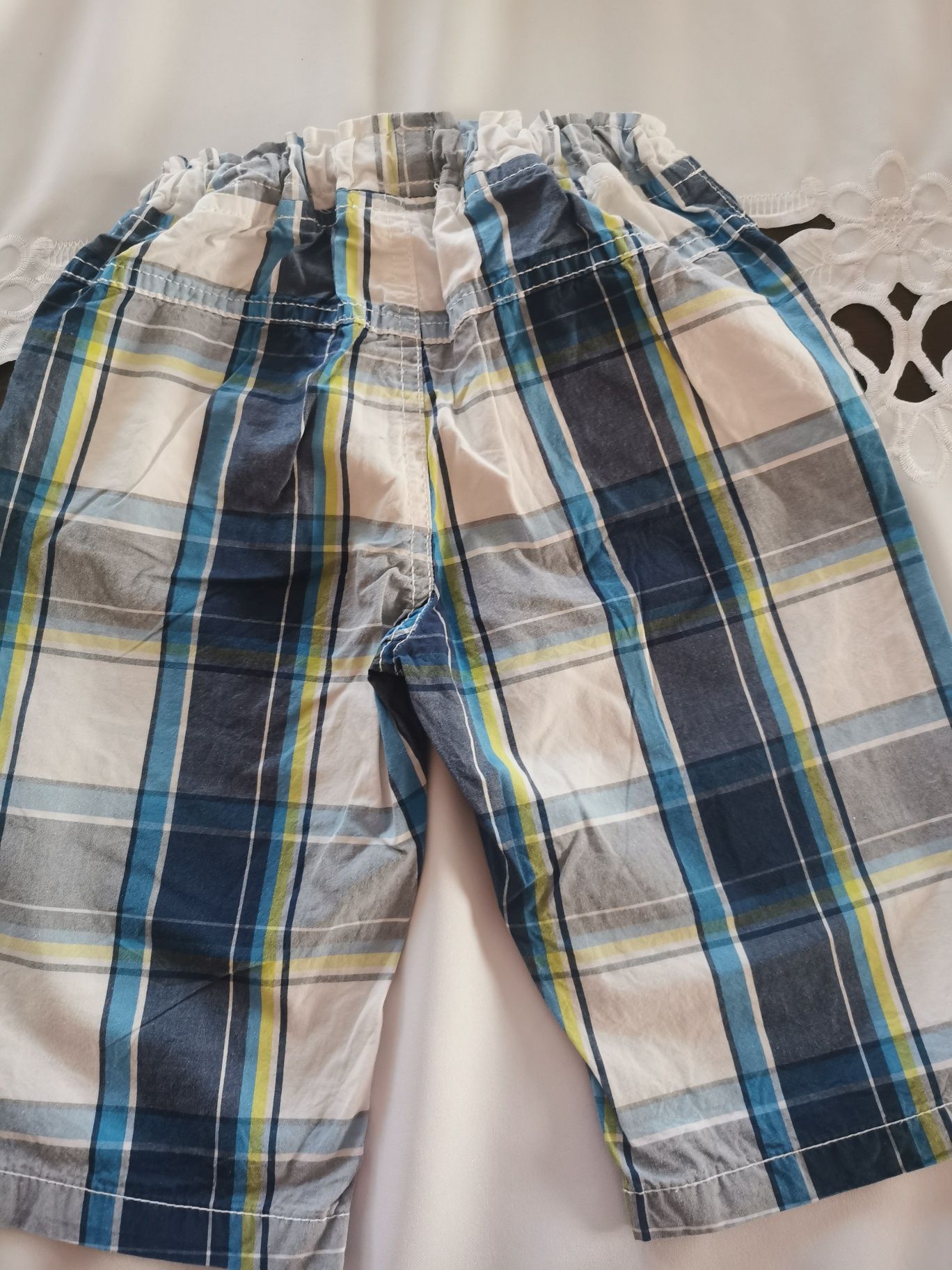 Krótkie eleganckie spodenki w rozm. 116
