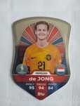 Euro Match Attax- Chrome Shield Frenkie de Jong