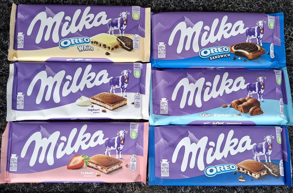 Milka czekolada 90g-100g