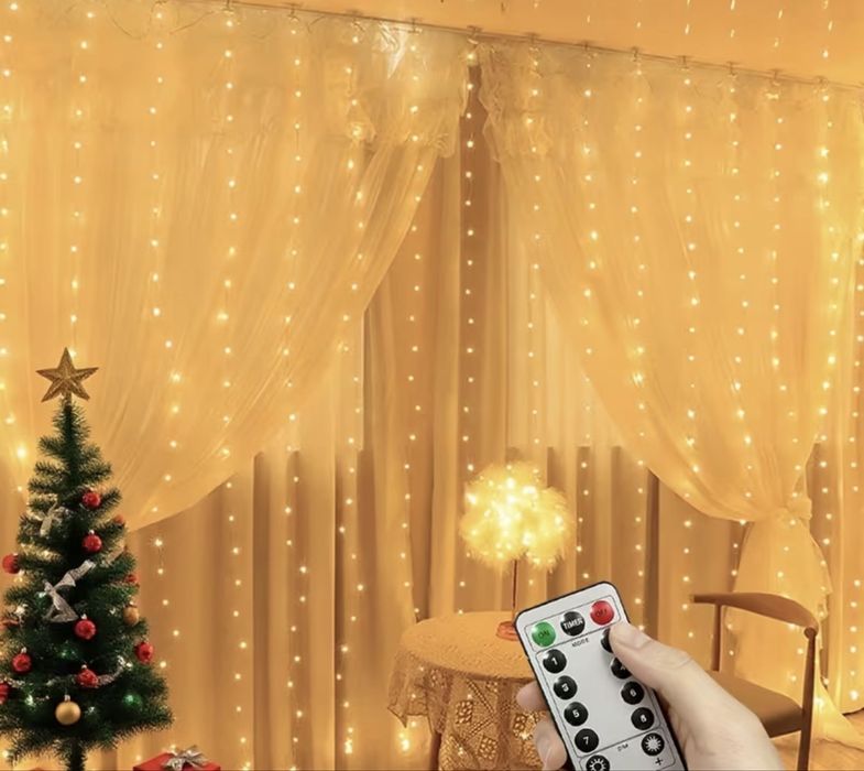 Гірлянда на Новий Рік!