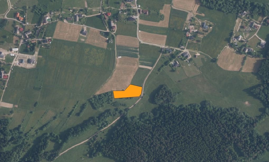 Działka budowlana w Beskidzie Wyspowym (powiat limanowski) 36 arów
