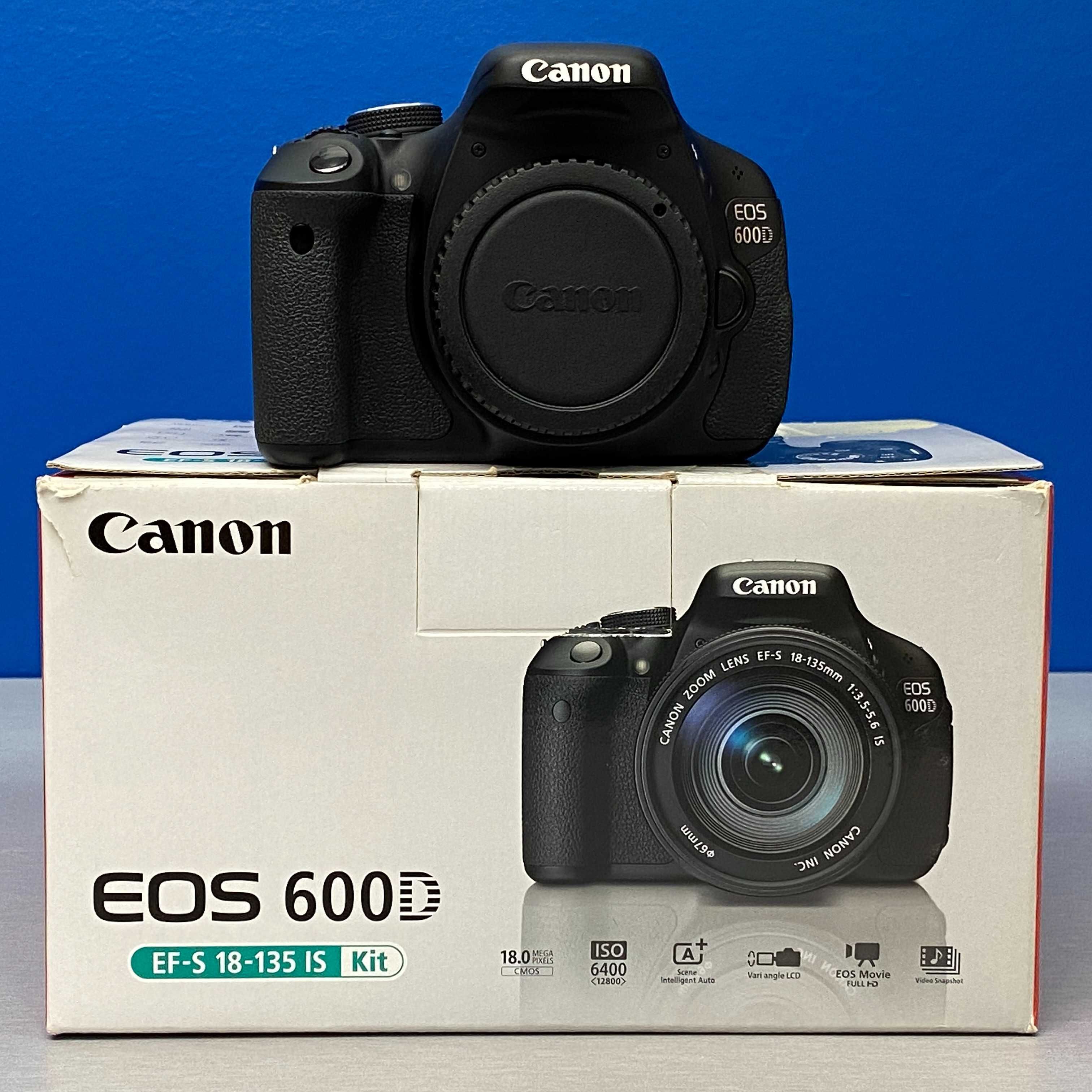 Canon EOS 600D (Corpo) - 18MP