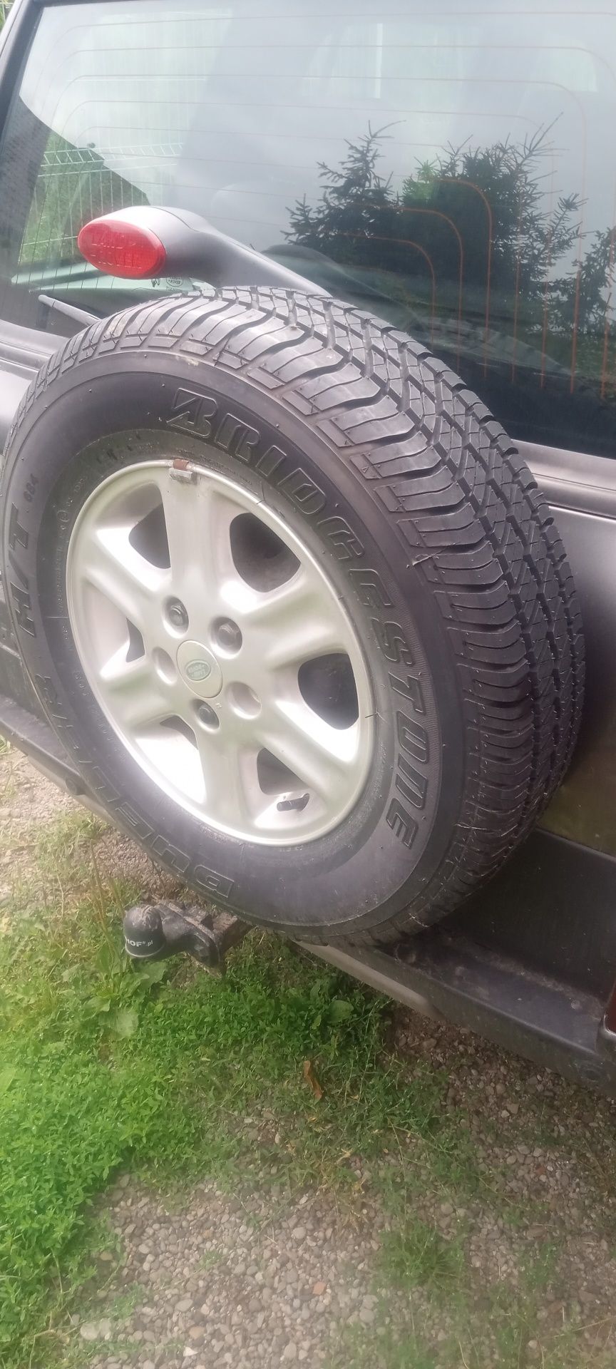 Koło zapasowe Land Rover Freelander 4x4 Bridgestone opona 195/80 R15