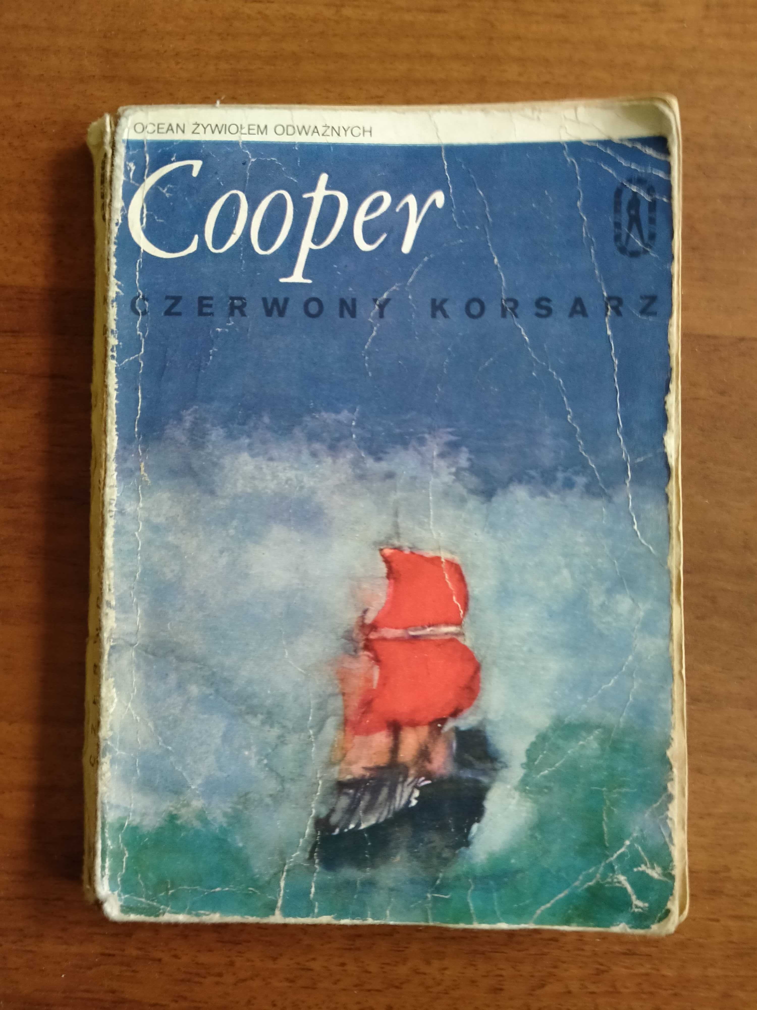 Czerwony korsarz, James Fenimore Cooper, powieść, książka, marynistyka