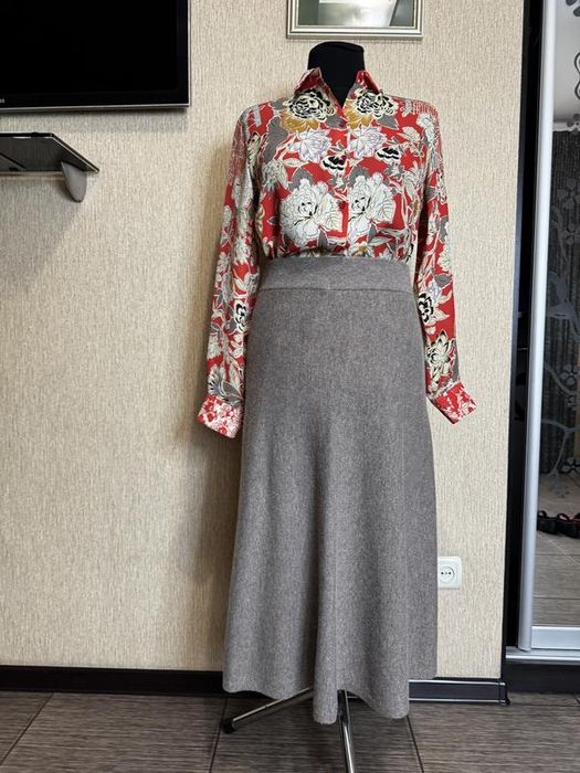 юбка, спідниця з натурального кашеміру та вовни cashmere collection